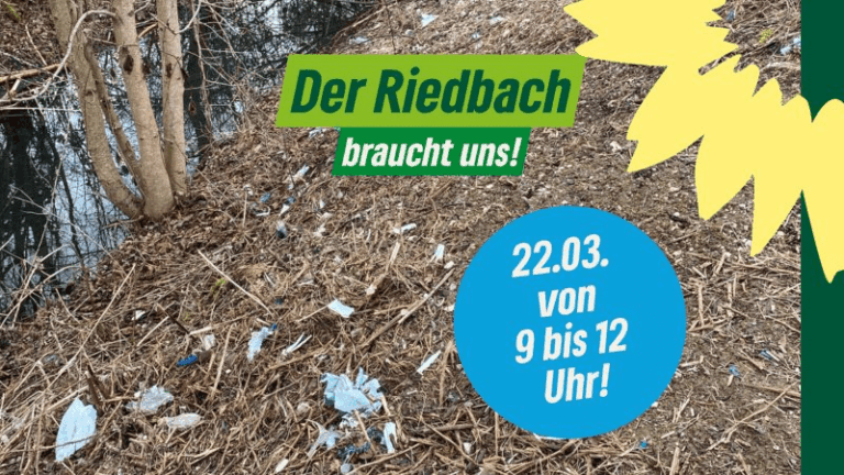 Aufräumen in Ebingen – gemeinsam mit dem NABU haben wir den Riedbach von allerlei Schmutz und Unrat befreit!