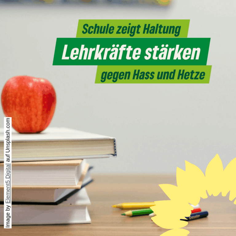 Schule zeigt Haltung – Lehrkräfte stärken gegen Hass und Hetze