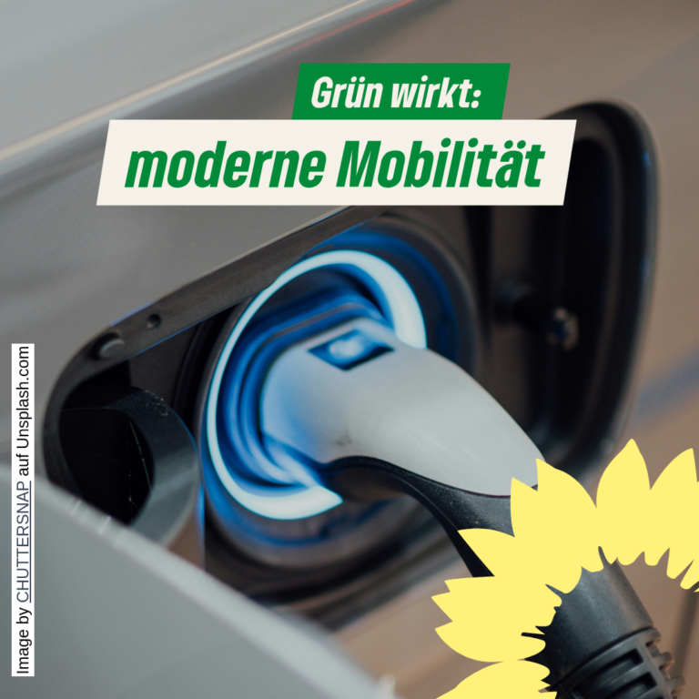 Grün wirkt: Moderne Mobilität