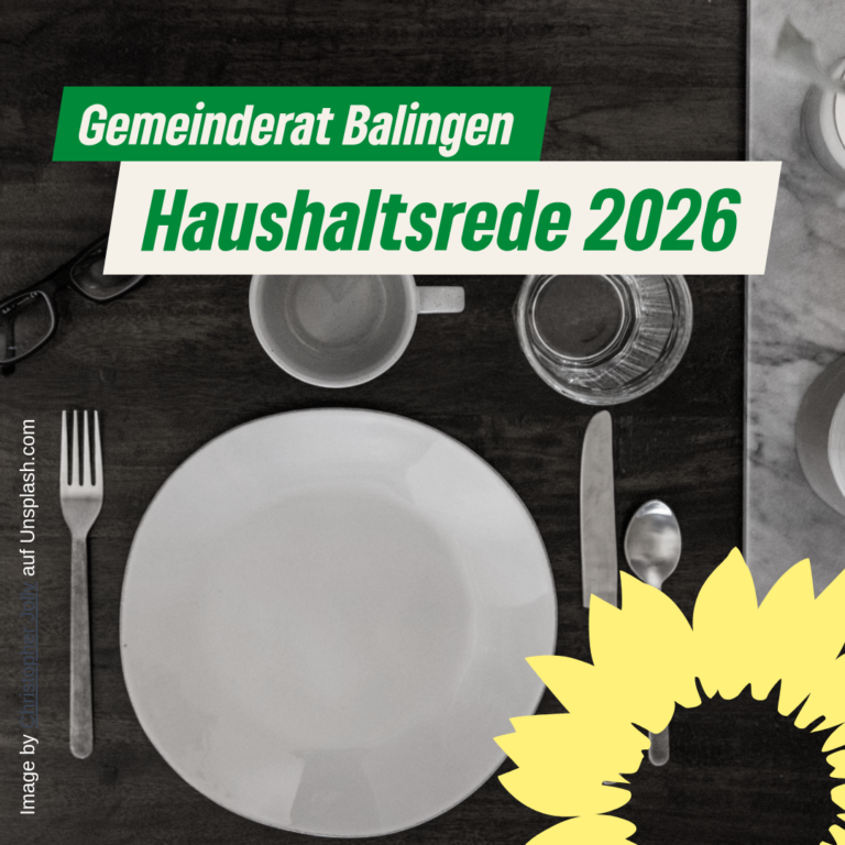 Haushaltsrede 2026 Balingen