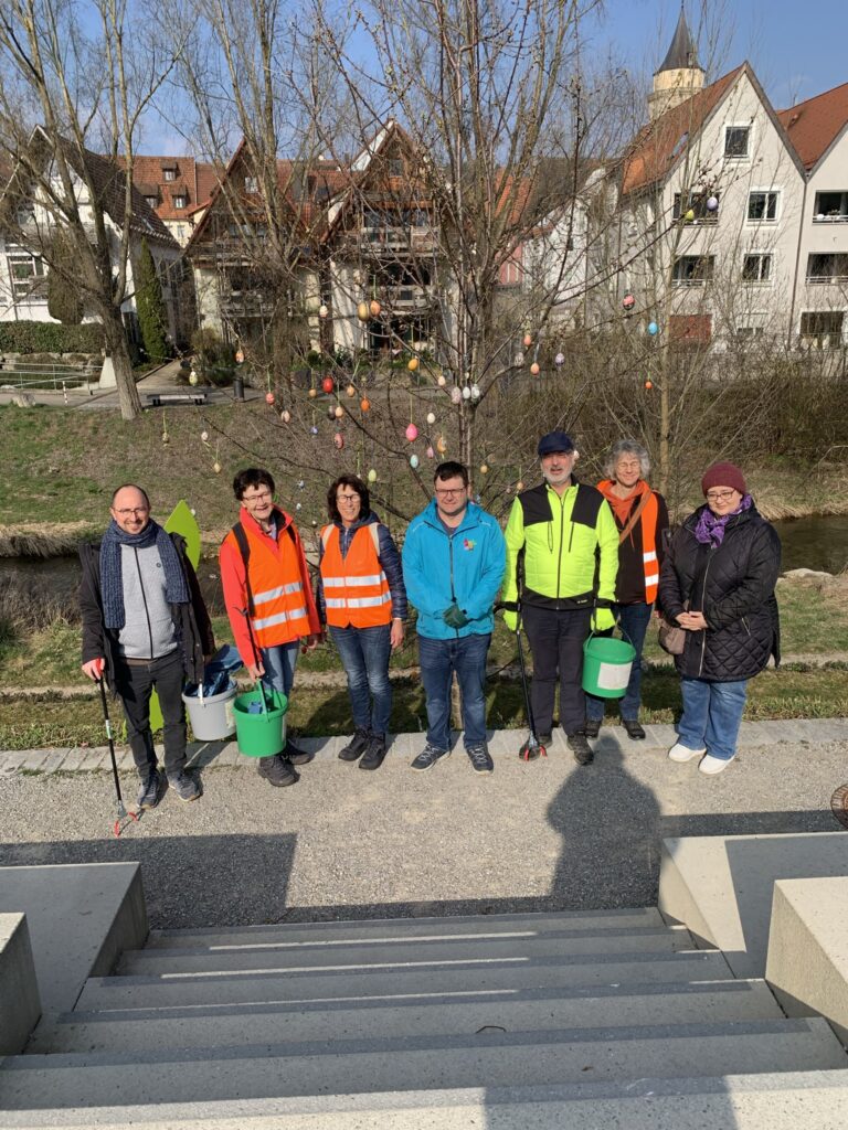 Gemeinsam für eine saubere Stadt: GRÜNE Balingen bei „Balingen räumt auf“ aktiv
