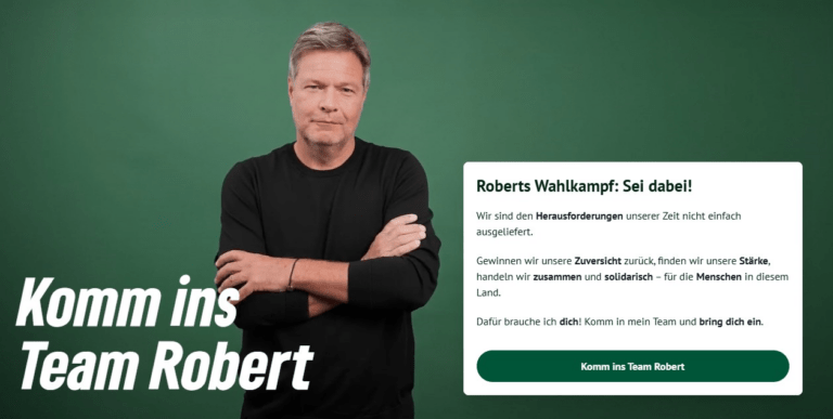 Komm ins Team Robert