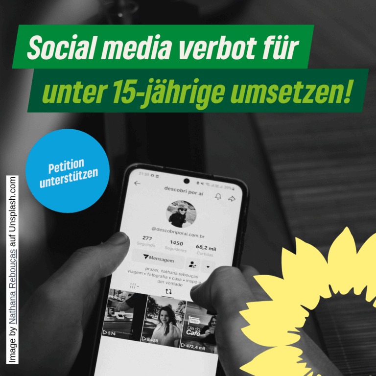 Social media verbot für unter 15-jährige umsetzen